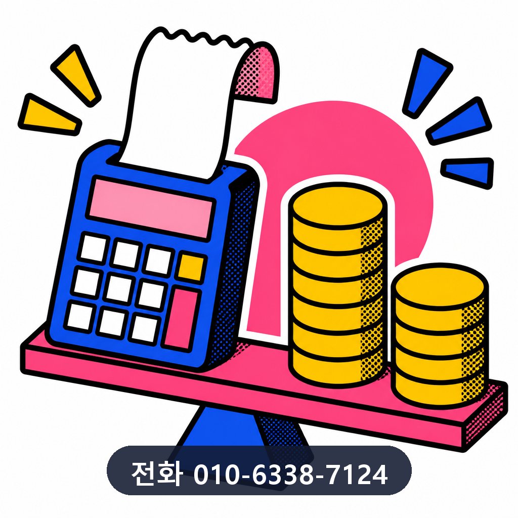신용카드 현금화 수수료 안내 이미지 · 문의 010-6338-7124